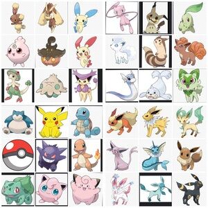Pokemon sticker pack